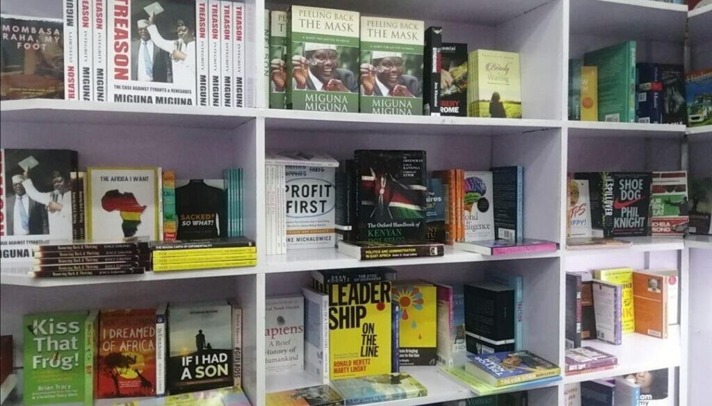 Nuria Books shelf